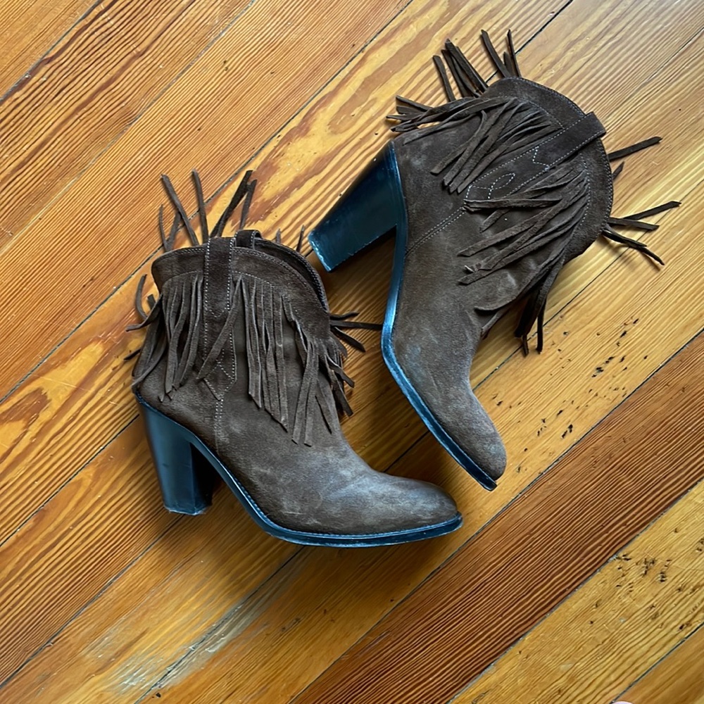 YSL booties